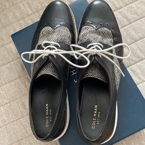 Women’s size 10.5 Cole Haan oxfords.  Great condition.